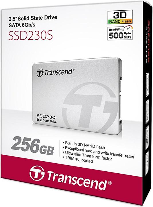 Image du produit Transcend Ssd230s (256 Go, 2.5")