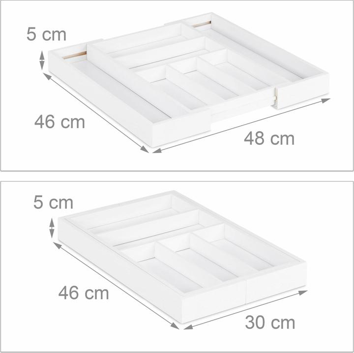 Actual product image Relaxdays Cutlery tray