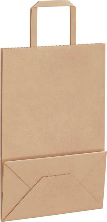 Image du produit VidaXL Sacs en papier kraft 50 pcs. avec anse Marron 21x11x31 cm Sac en papier (Pochette cadeau, 50 x)