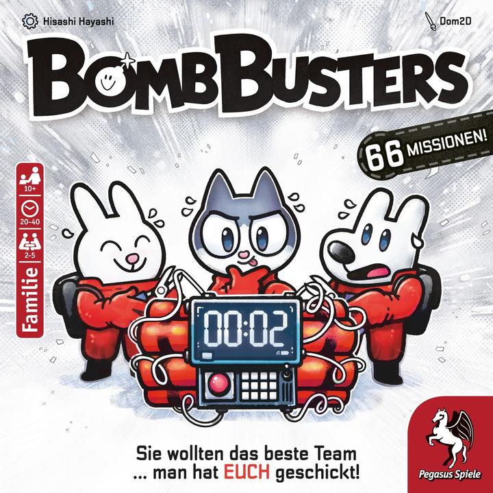 Actual product image Pegasus Bomb Busters (German)