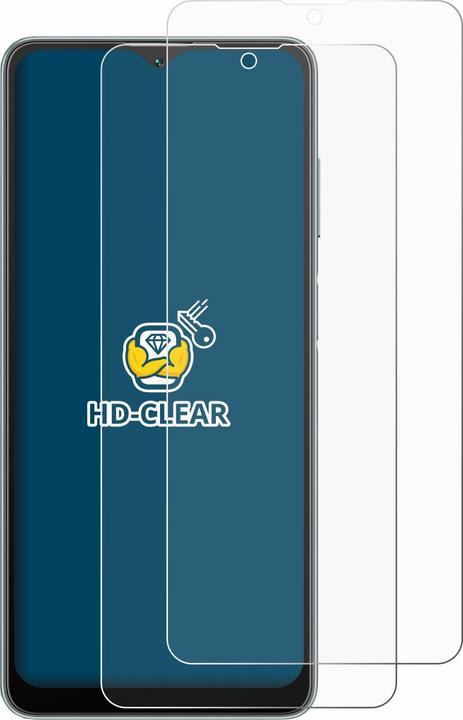 Actual product image BROTECT Screen Protector Clear (2 Piece, Oppo A53)