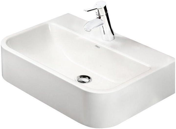 Actual product image PAA MINI SAMBA washbasin cast stone white (430 mm, 230 mm)