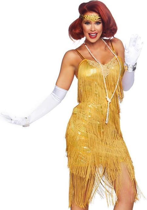 Immagine prodotto Leg Avenue Anni 20 Charleston - Golden Lady Flapper (38)