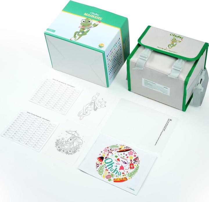 Image du produit Ohuhu Marqueurs d'art Honolulu (Multicolore, 72 x)