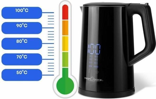 Image du produit Proficook PC-WKS 1243 noir. (1.70 l)