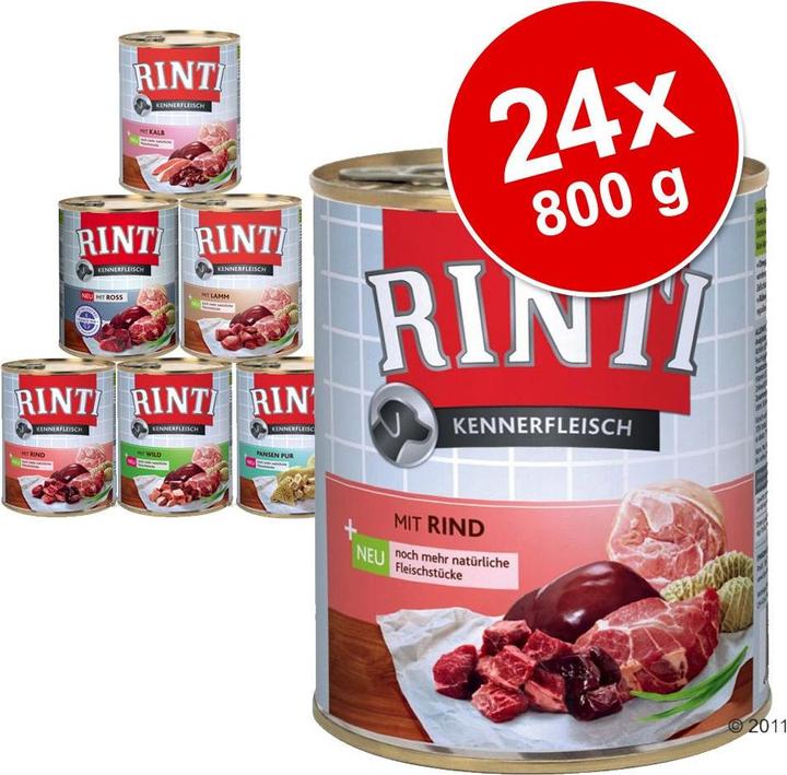 Immagine prodotto Rinti Kennerfleisch Kennerfleisch Mi (Adulto, 1 pz., 800 g)