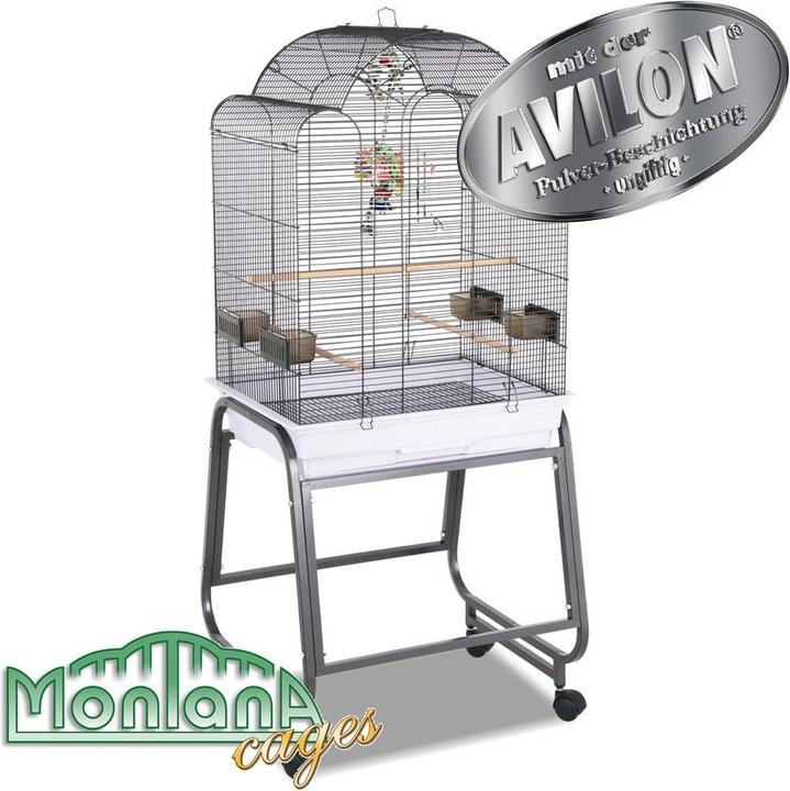 Produktbild Montana Furniture Vogelkäfig Memphis I platinum Pakete
