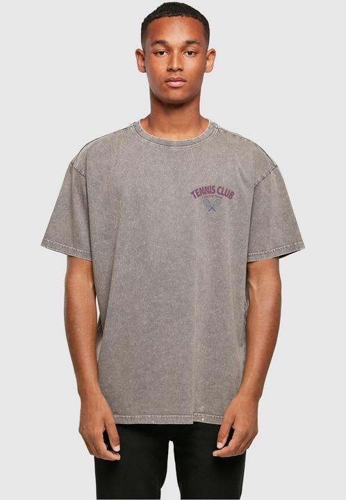 Produktbild Merchcode College Club Acid Washed Oversized Tee - 112903 (L)