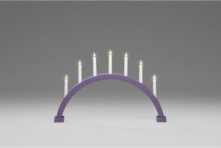 Actual product image Konstsmide Wooden Candelabra Clear Incandescent Lamp 22