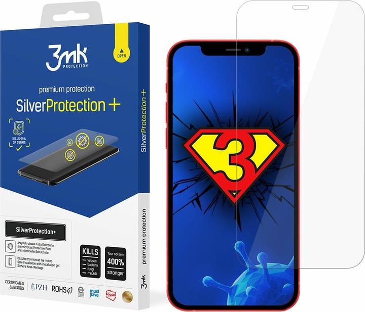 Produktbild 3MK protective film Silver Protection+ for iPhone 12 / 12 Pro (1 Stück, Apple iPhone 12, Realme 12 Pro+)