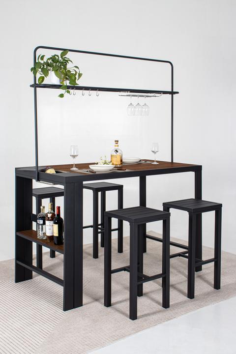 Produktbild Leco Bar-Sitzgruppe/Gartentheke ELSA (80 cm)