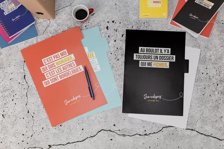 Produktbild Clairefontaine Jemedisais Set Registermappen (22 x 31 cm, 1 x)
