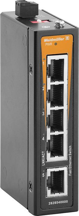 Actual product image Weidmüller IE-SW-ELB-05-5TX Network