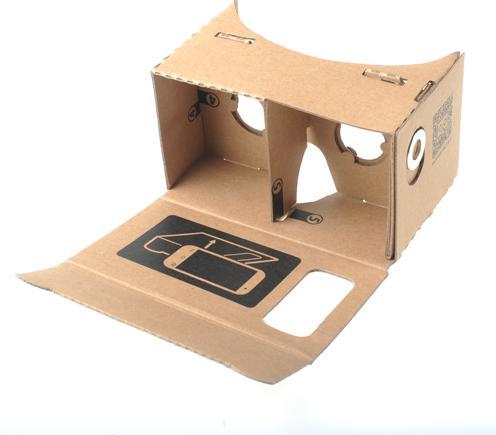 Actual product image Caruba Cardboard VR goggles up to 5"