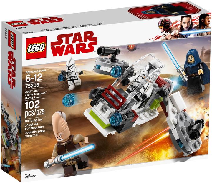 Image du produit LEGO Jedi et Clone Troopers (75206, LEGO Star Wars)