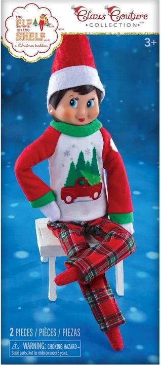 Actual product image Elf on the Shelf Elf Trees Pyjamas