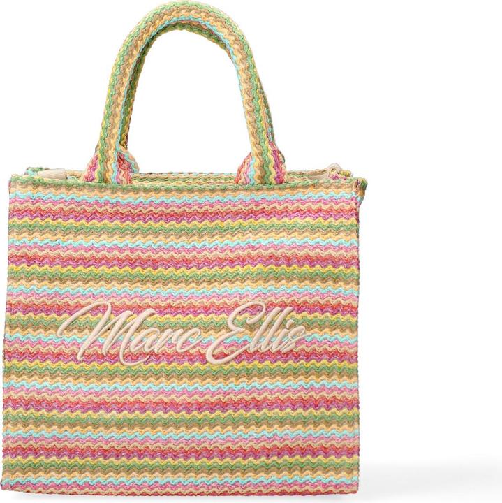 Marc Ellis Damen Handtasche - Modell Sorrento - Naturfasern - 26.0 X 23.0 X 14.0 Cm