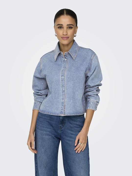 Produktbild Only ONLMAGGIEMAY Jeanshemd Jeanshemd (XS)