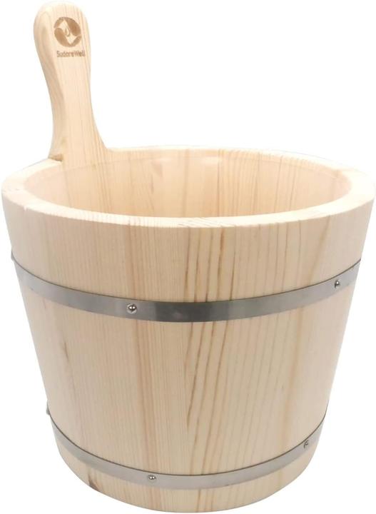 Actual product image Saunakübel Sauna bucket with plastic insert, 5 litres