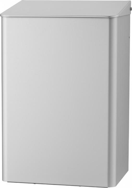Actual product image Valera All Care MediQo-line waste bin aluminium 15 litre with lid suitable for wall mounting, 4-point (15 l)