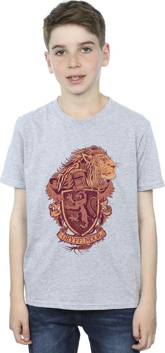 Produktbild Gryffindor Sketch Crest TShirt Jungen (140, 146)