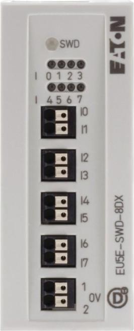 Actual product image Eaton Digital Input Module 8 24V SmartWire-DT EU5E-SWD-8DX 116381 Input Module