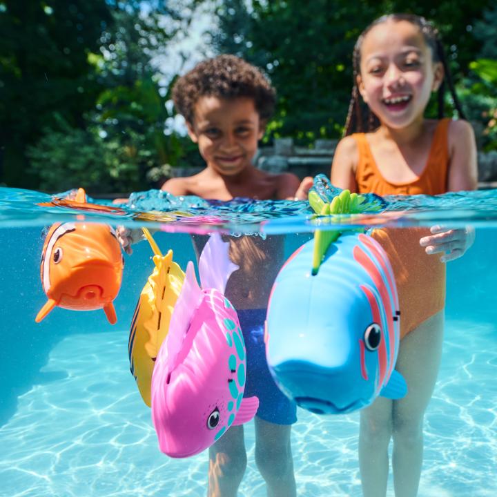 Actual product image Swimways Rainbow Reef Clown Fish