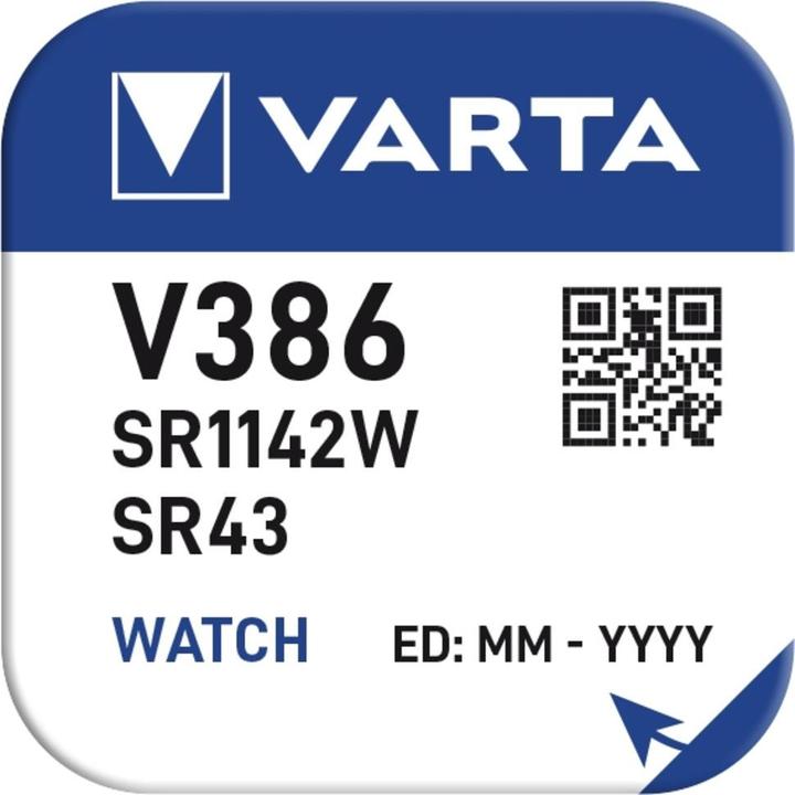 Produktbild Varta 1 Chron V 386 High Drain (1 Stk., SR43, 115 mAh)