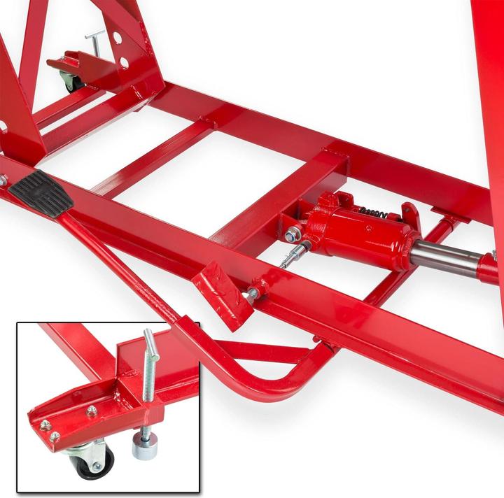 Produktbild Dema Motorradhebebühne 450kg hydraulisch