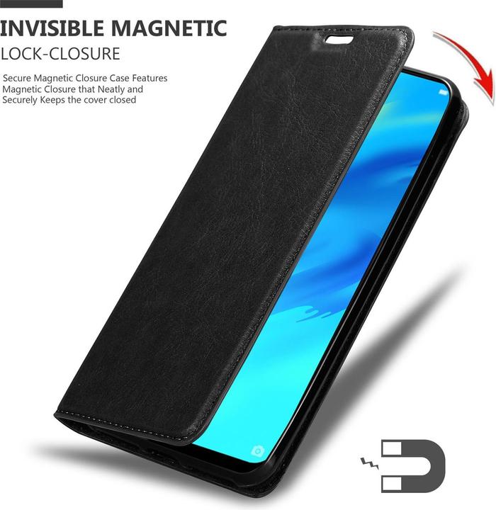 Actual product image Cadorabo Book Invisible Magnet Cover (Realme 7 Pro)