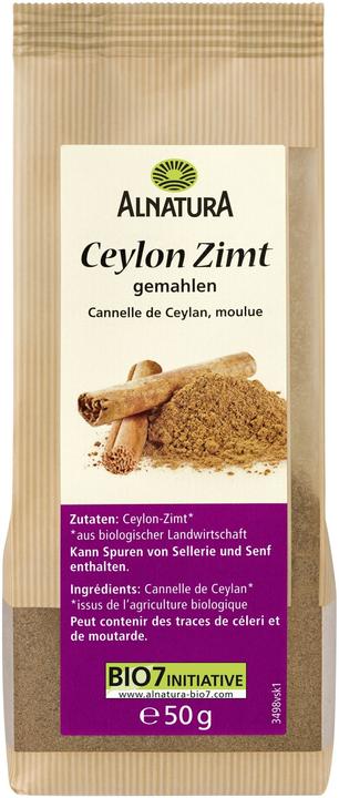 Alnatura Cannelle de Ceylan bio 50g (50 g)