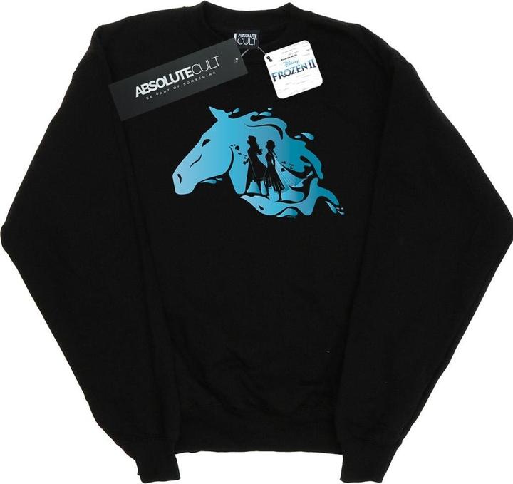 Actual product image Disney Womens/Ladies Frozen 2 Nokk Silhouette Sweatshirt (L)