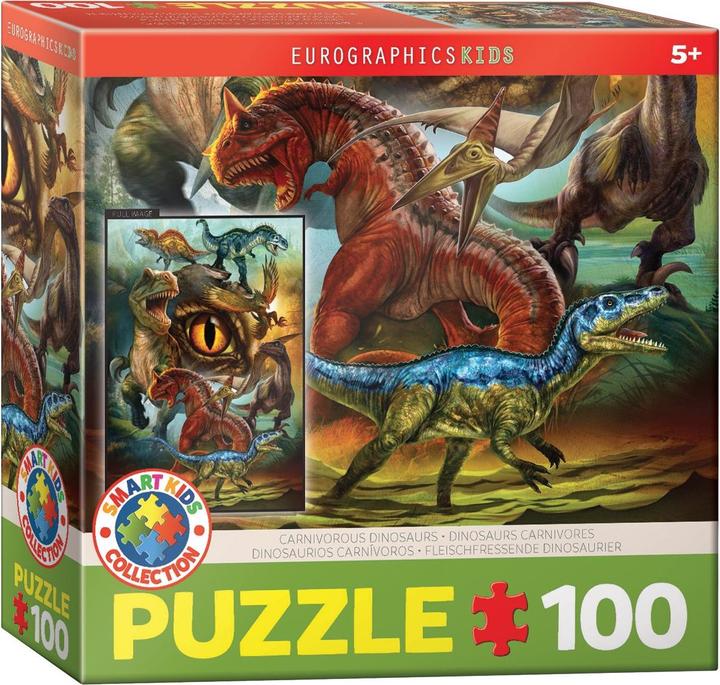 Immagine prodotto Eurographics Dinosauri carnivori 100 parti (199 pezzi)