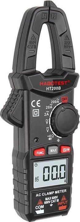 Immagine prodotto Habotest Pinza amperometrica digitale HT200B (CAT III 600V)
