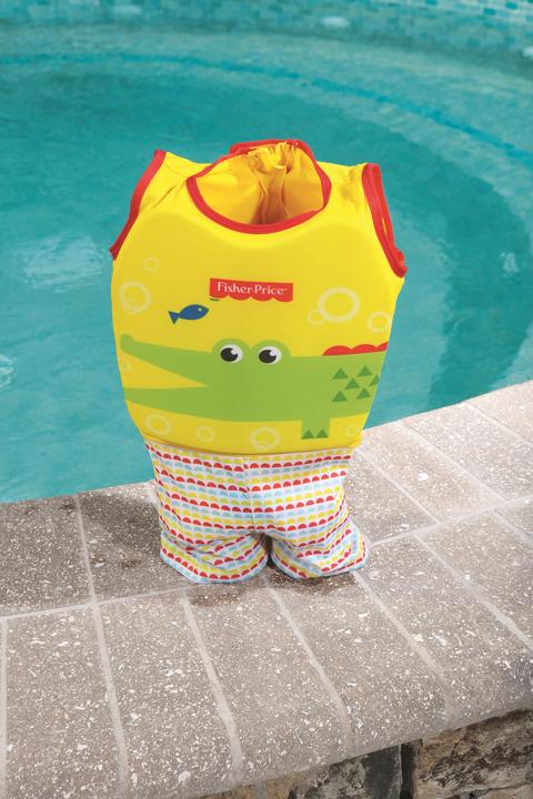 Actual product image Bestway Fisher-Price® learn-to-swim waistcoat for boys, assorted