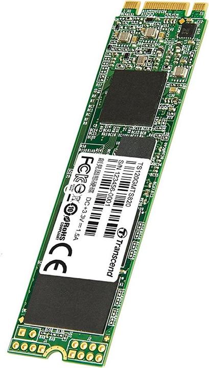 Actual product image Transcend Mts820s (120 GB, M.2 2280)