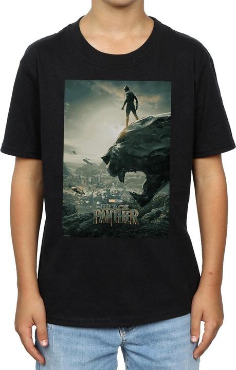 Produktbild Black Panther Poster TShirt Jungen (152, 158)