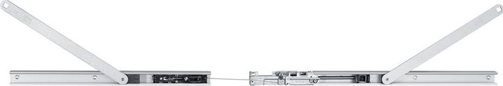 Geze Boxer E-ISM guide rail for 2-leaf doors (Room door, Entrance door, Wooden door, French window)