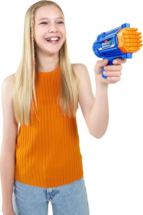 Produktbild Zuru Bunch O Bubbles Kleiner Seifenblasen-Blaster inkl. 1 Flasche Flüssigkeit (elektronisch)