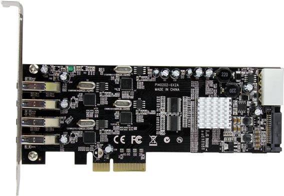 Produktbild StarTech 4 Port PCIe Quad Bus USB 3.0 Card