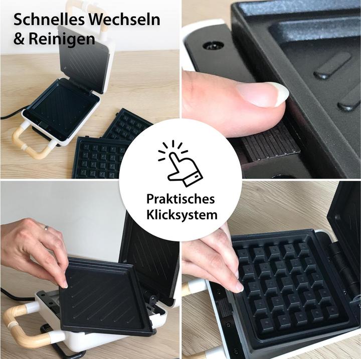 Produktbild ADE Waffeleisen Weiss