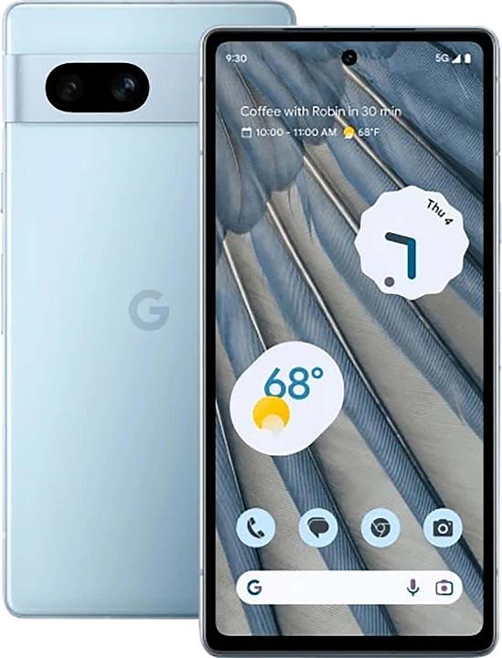 Google Pixel 7a (128 GB, Sea, 6.10", SIM + eSIM, 64 Mpx, 5G)