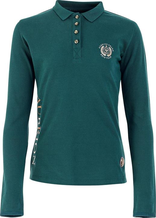 Actual product image Aubrion Childrens/Kids Team Long-Sleeved Polo Shirt (128)