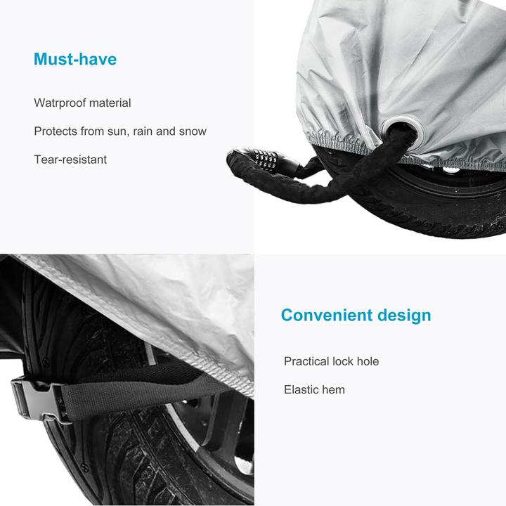 Actual product image Intirilife Motorbike cover