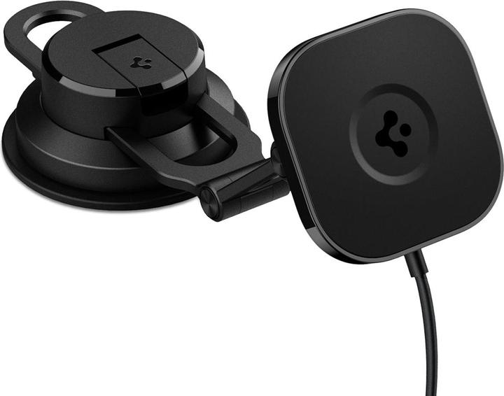 Actual product image Spigen car mount Onetap Pro 3 ITS35W-3 DASH z QI 10W for iPhone with Magsafe black