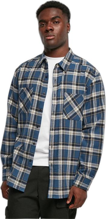 Actual product image Urban Classics Lake Check Long Sleeve Shirt - 108561 (S)