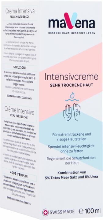 Produktbild Mavena Intensivcreme (Fussdeodorant & -puder, 100 ml)