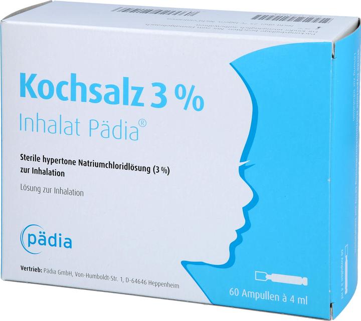 Produktbild Pädia Kochsalz 3 % Inhalat, 60 St. Ampullen