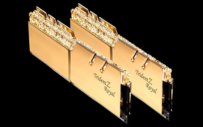 Actual product image G.Skill Trident Z Royal (2 x 8GB, 3600 MHz, DDR4-RAM, DIMM)