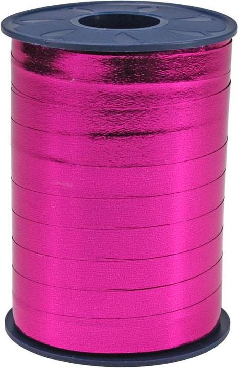 Actual product image Präsent Gift ribbon Mexico magenta glossy 10mmx250m polyester (Gift ribbon)